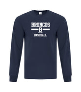 Broncos Baseball New Long Sleeve Tee