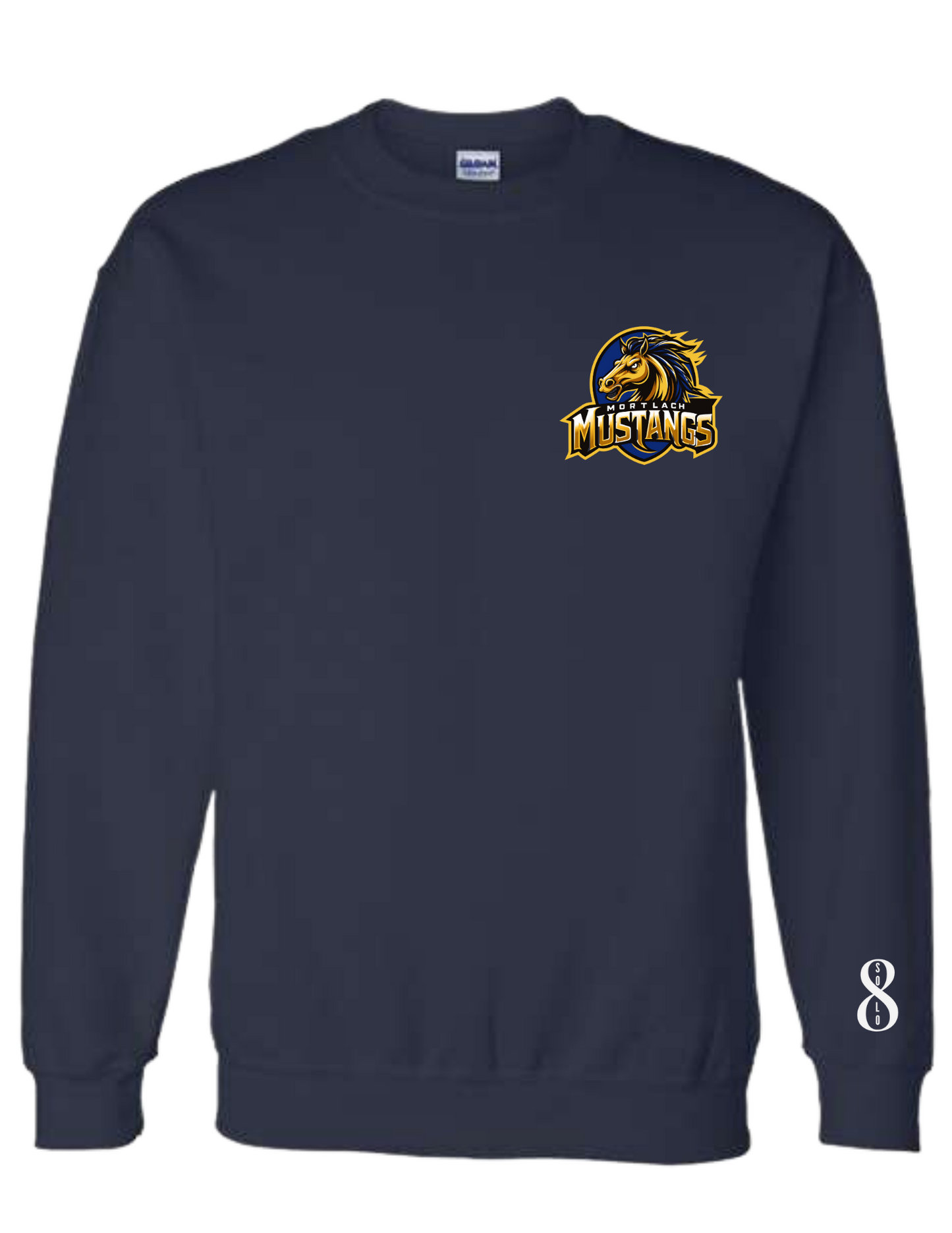 Mortlach New Mustangs Crewneck