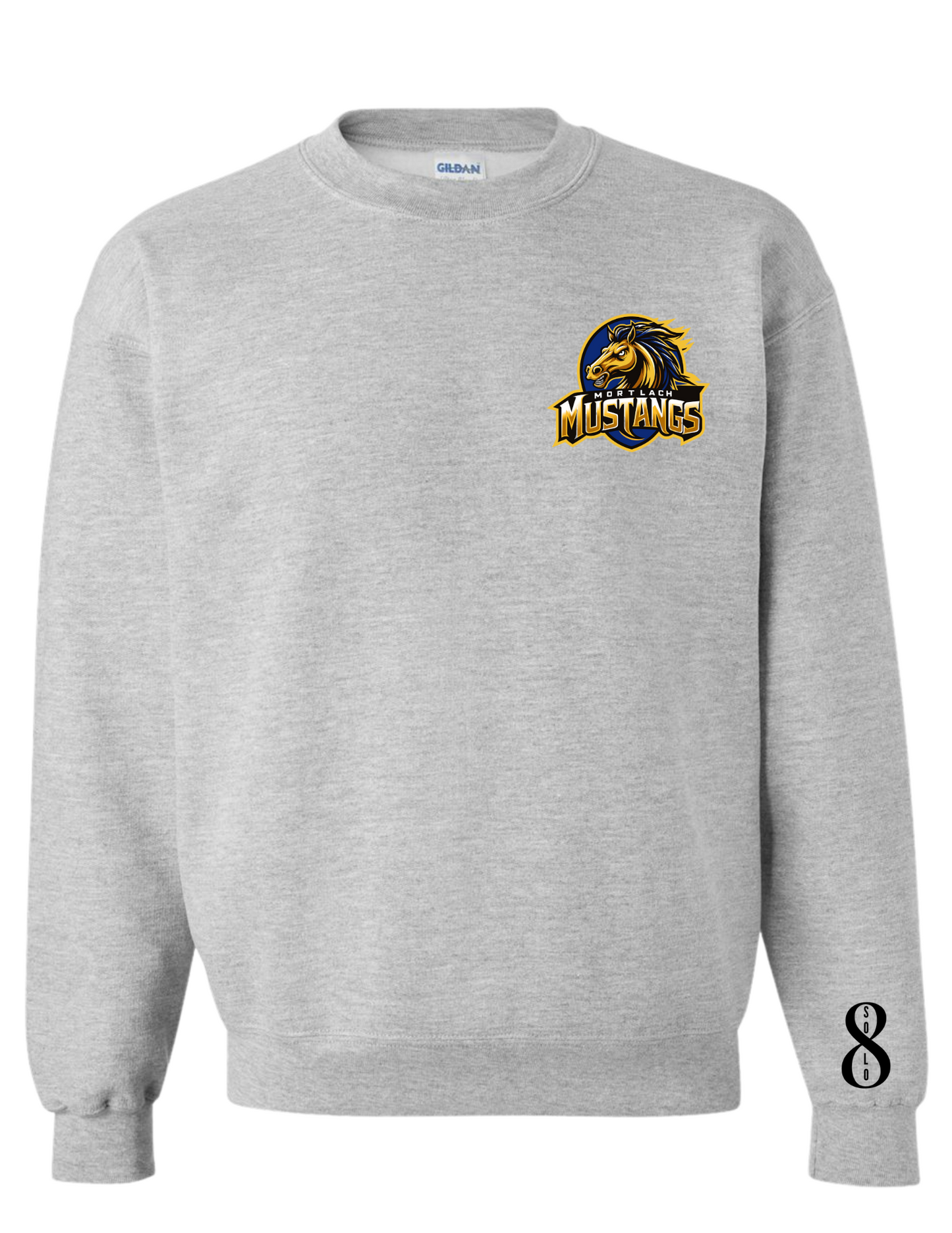Mortlach New Mustangs Crewneck