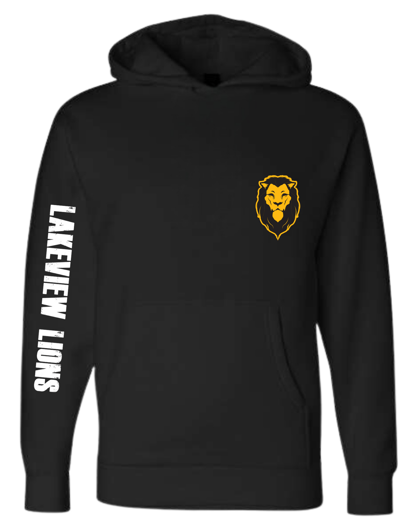 LAKEVIEW SLEEVE PRINT MIDWEIGHT HOODIE