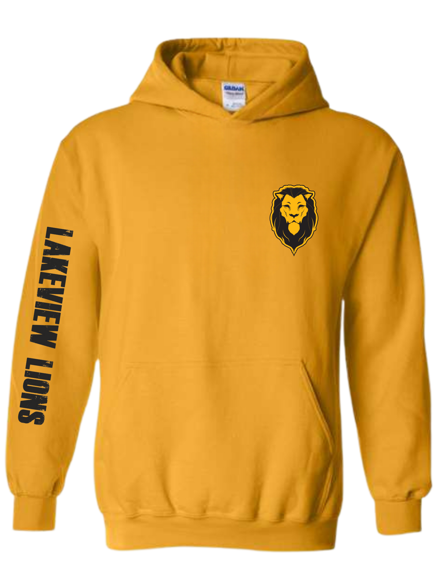 LAKEVIEW SLEEVE PRINT MIDWEIGHT HOODIE