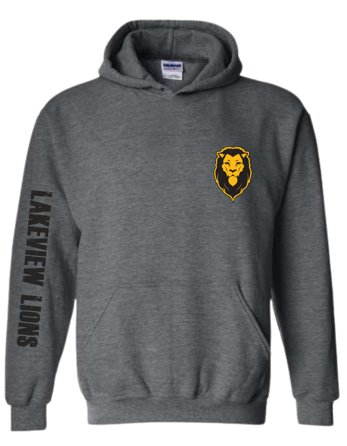 LAKEVIEW SLEEVE PRINT MIDWEIGHT HOODIE
