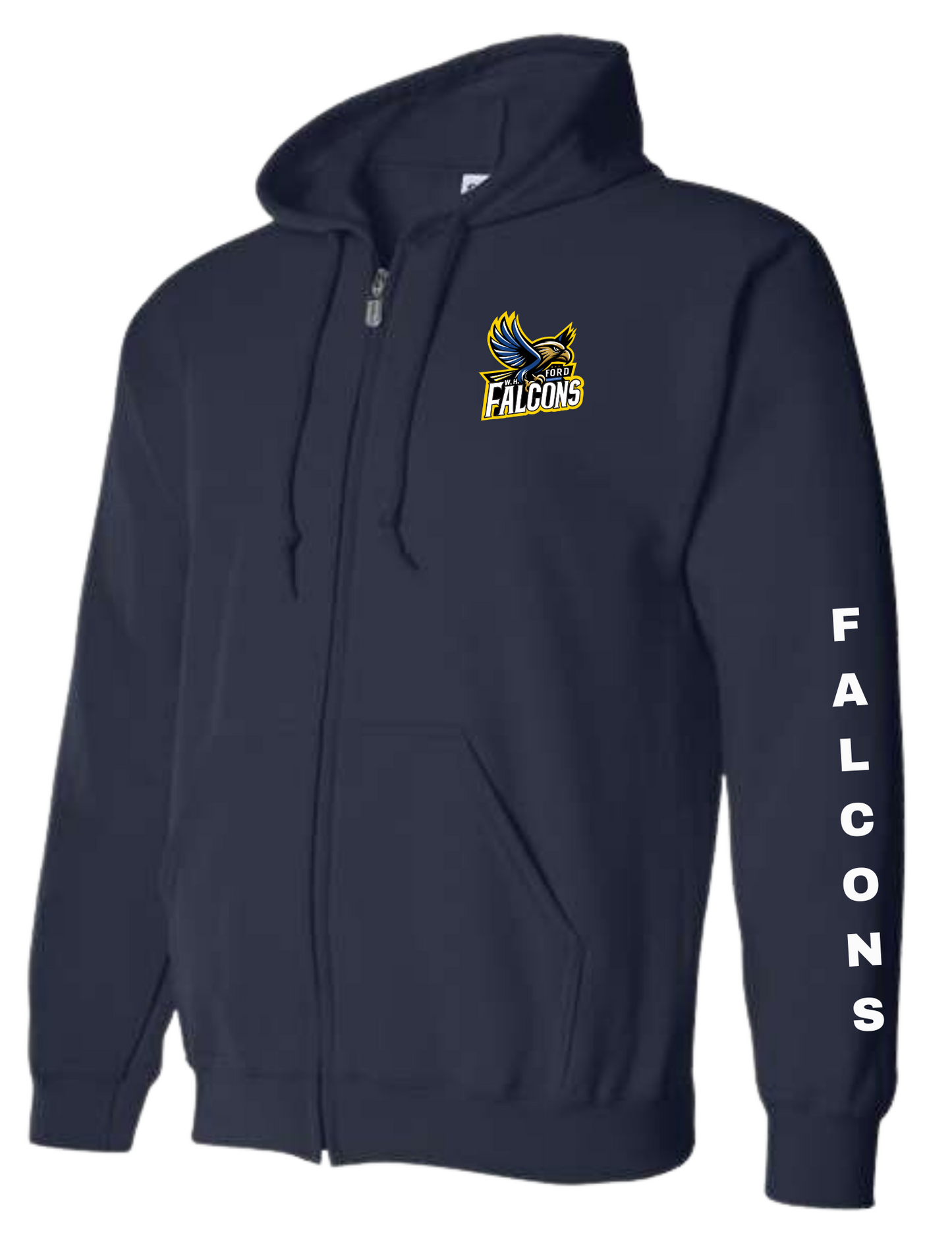 W.H. Ford Zip Hoodies