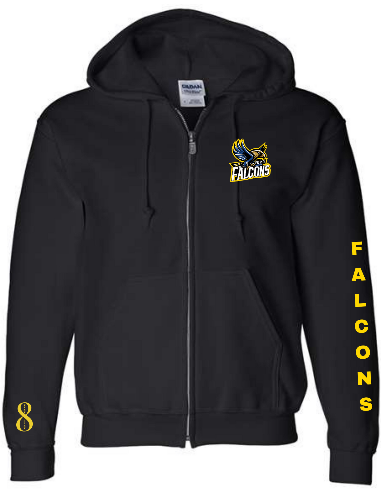 W.H. Ford Zip Hoodies