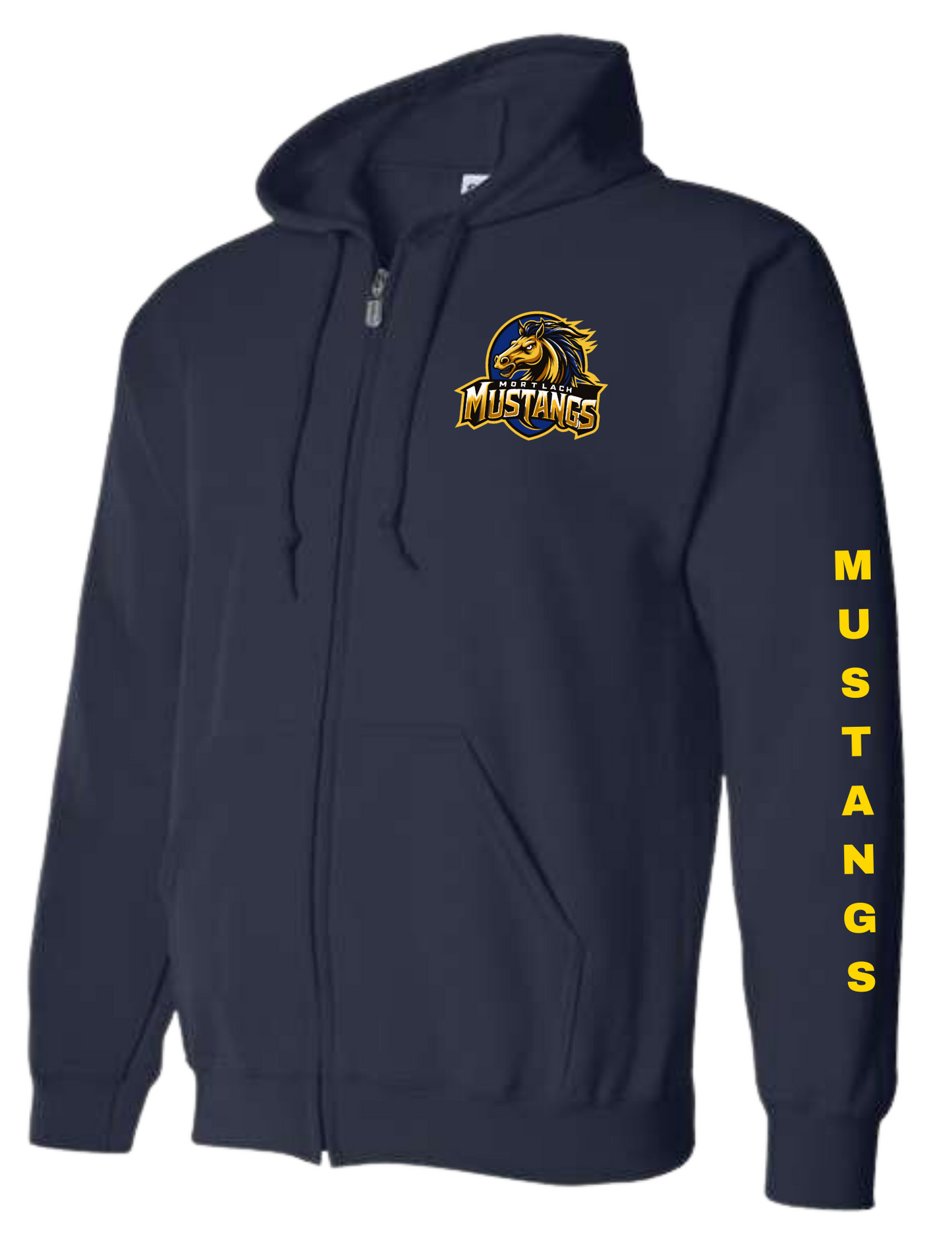 Mortlach Mustangs Zip Ups