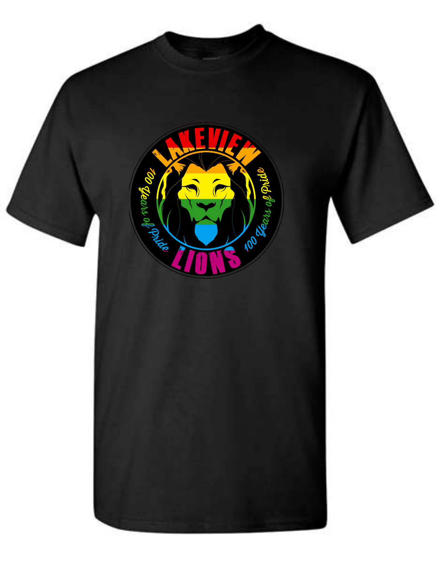 LAKEVIEW RAINBOW PRO SPUN T-SHIRT