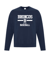 Broncos Baseball New Crewneck