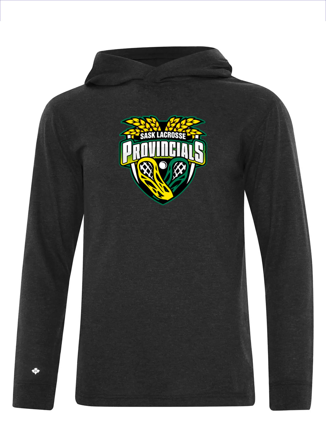Sask Lacrosse Hooded Long Sleeve Shirt