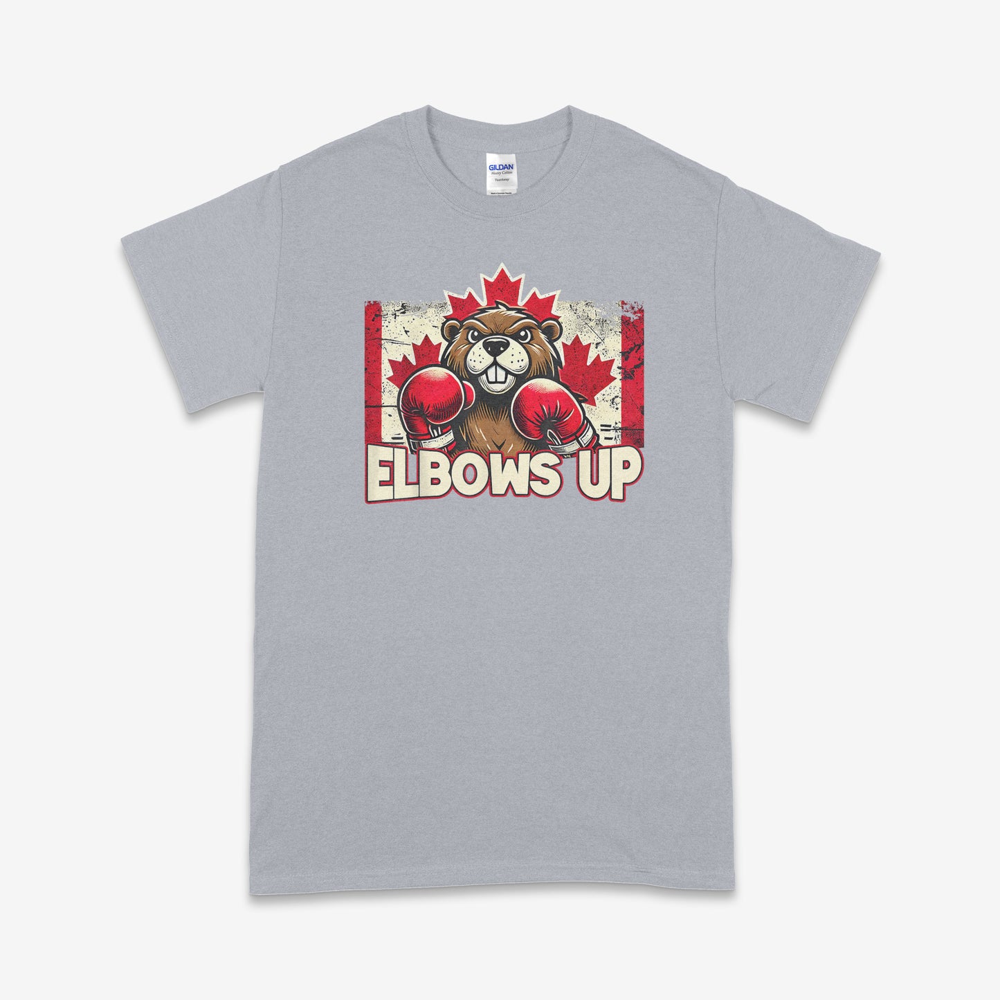 Elbows Up Beaver Design