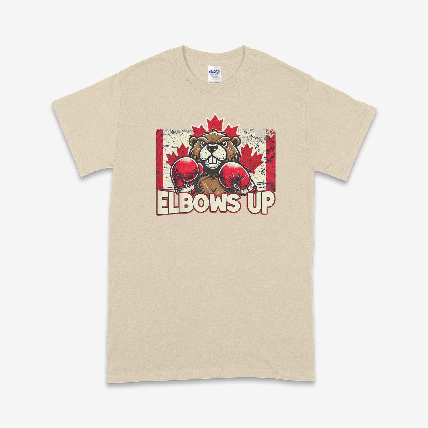 Elbows Up Beaver Design