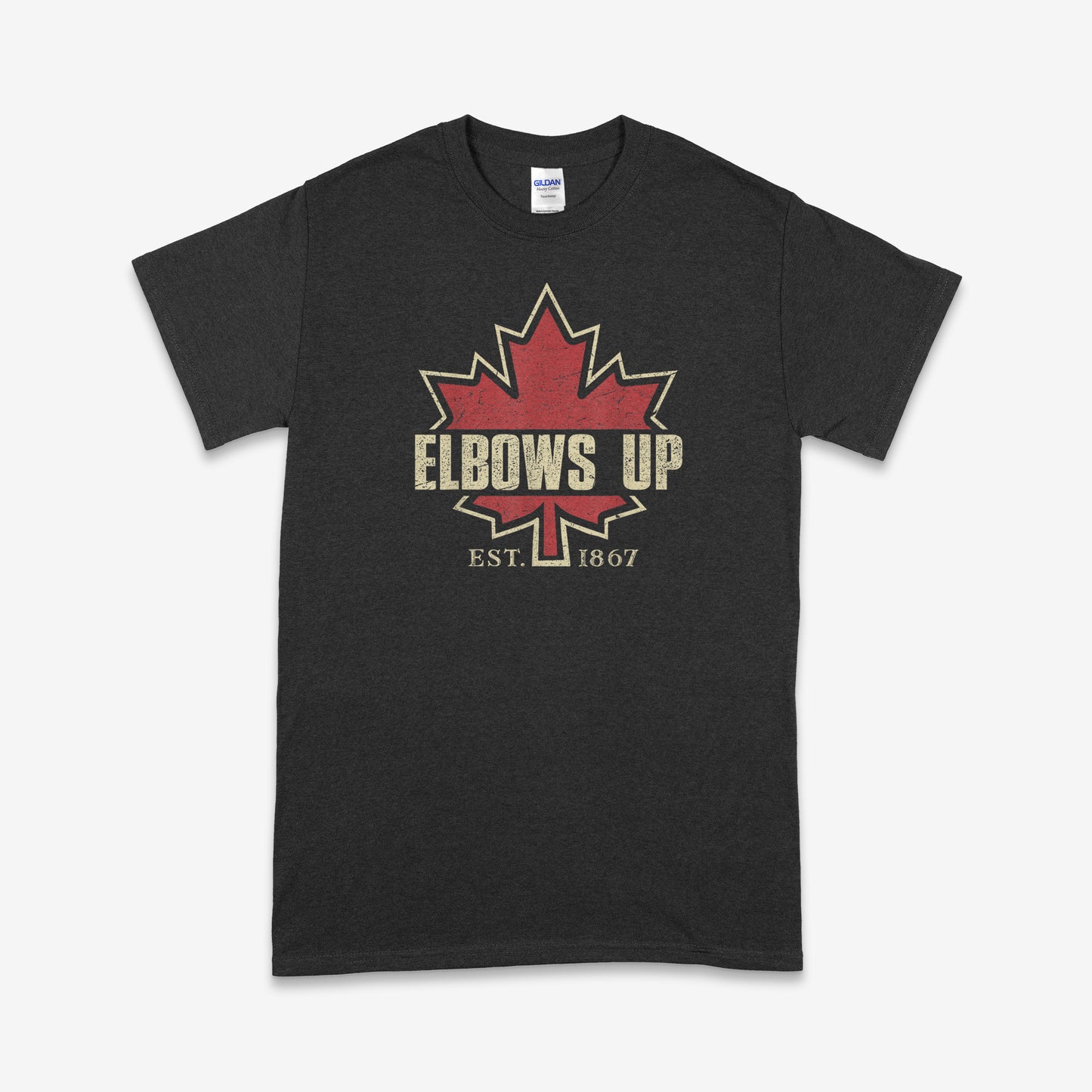 Elbows Up Distressed