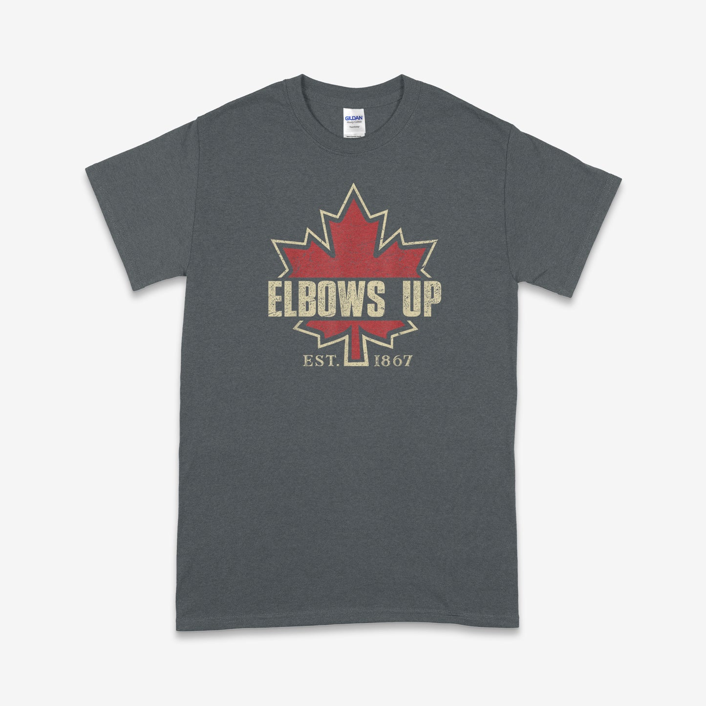 Elbows Up Distressed