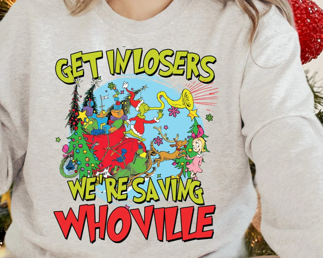 Get In Losers Grinch