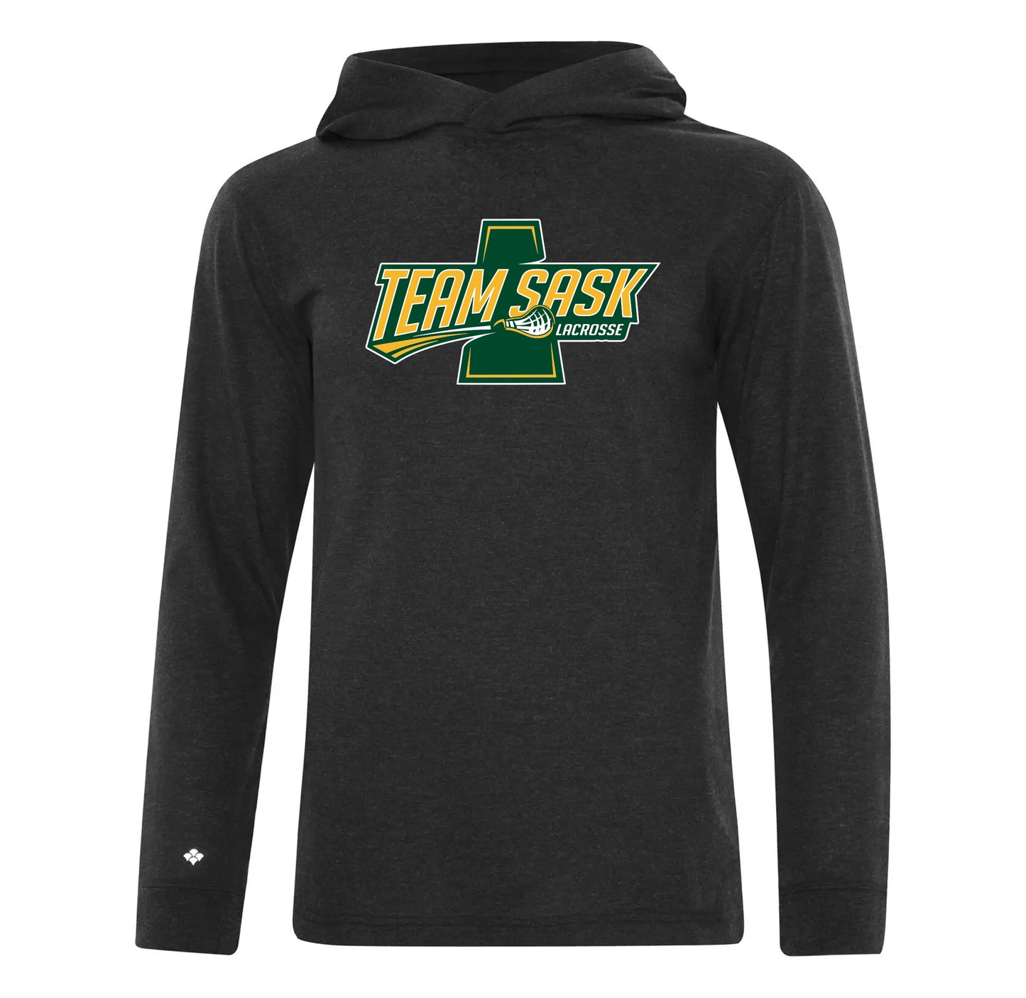 Team Sask Lacrosse - Hooded Long Sleeve Shirt