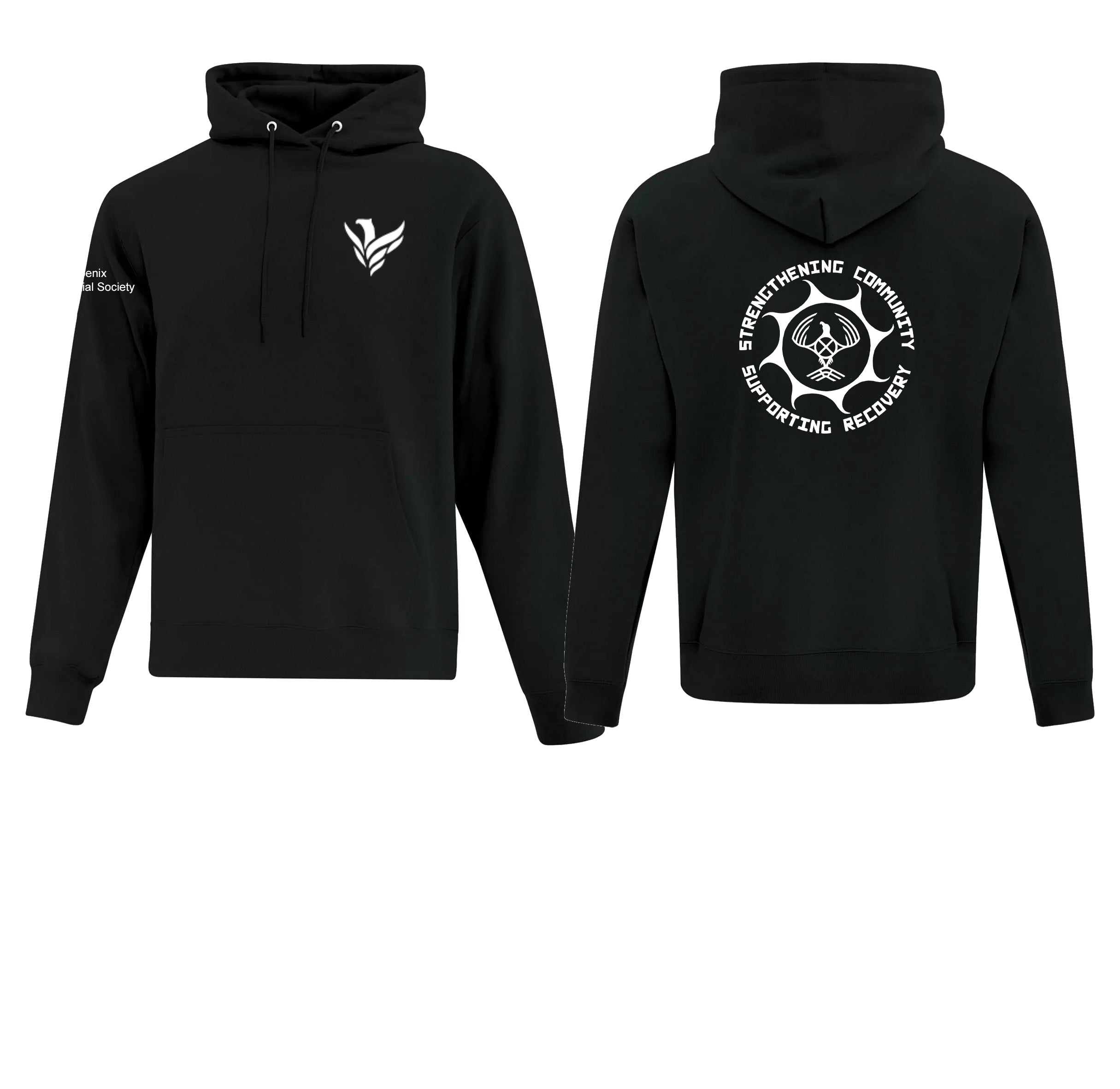 Community Hoodie - Black