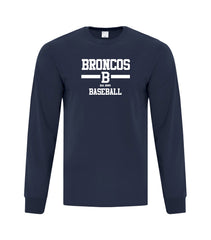 Broncos Baseball New Long Sleeve Tee
