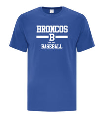 Broncos Baseball New Performance T-Shirt
