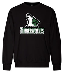 St. Timothy Adult Premium Large Logo Crewneck