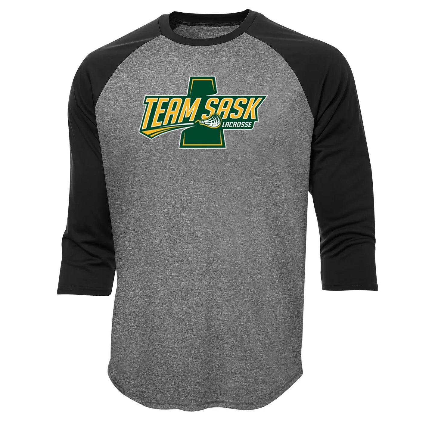 Team Sask Lacrosse - 3/4 Baseball Shirt